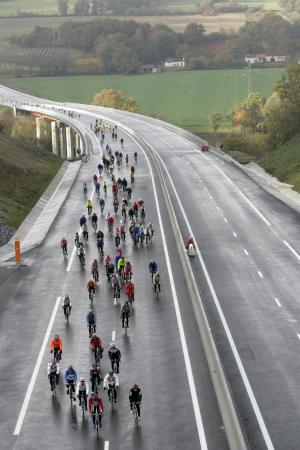 Passage sur le Viaduc